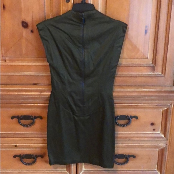 NWOT Capretta Green Dress - Picture 3 of 4